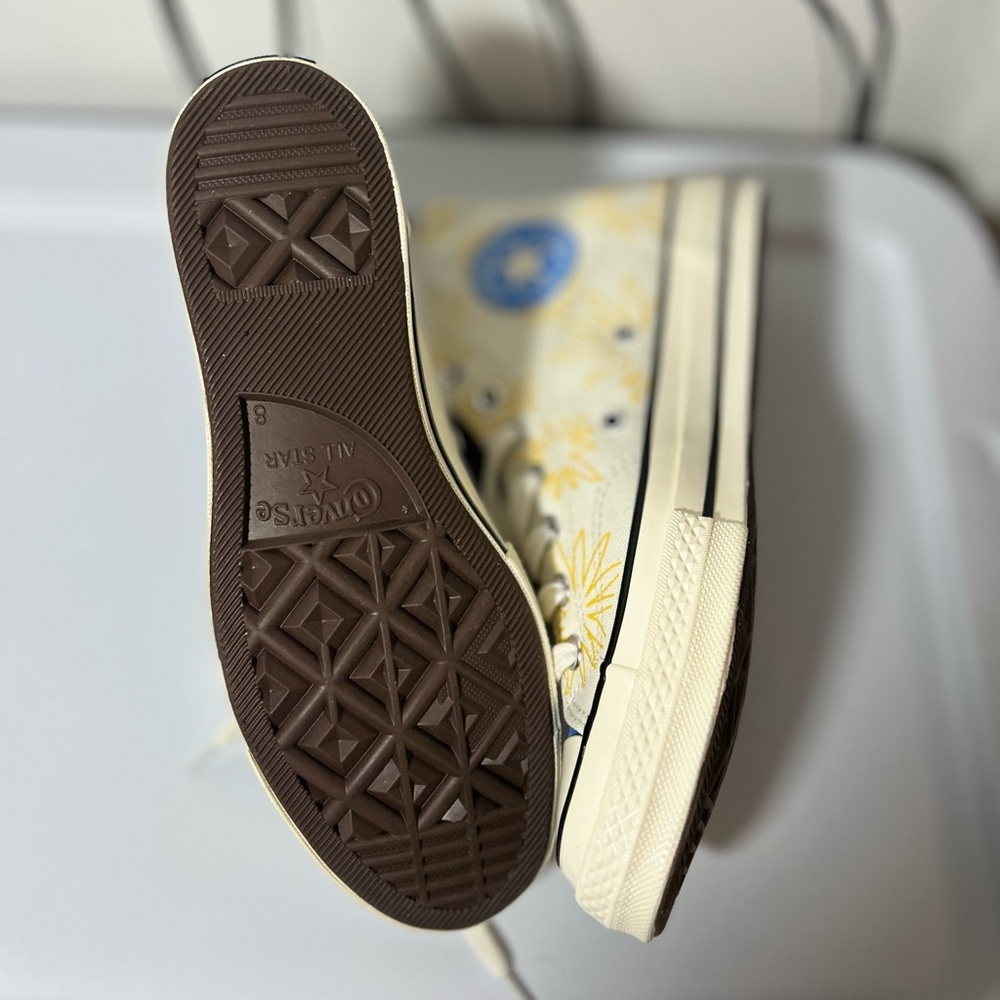 Converse Chuck Taylor High-Top Cookie Monster All Star “Be Nice” Sneakers m8 w10 - Picture 8 of 8